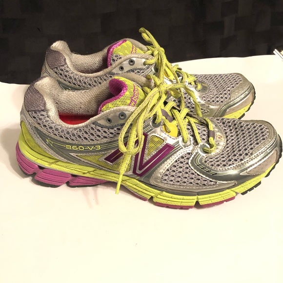 New Balance Shoes - New Balance 860 V3 Running W860YG3 Shoes Sneakers